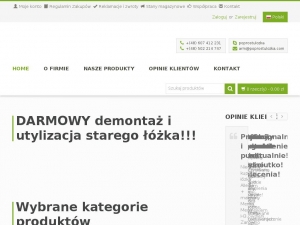 Komfortowe łóżko z pojemnikiem na pościel